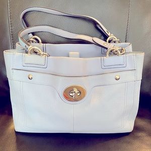 COACH Leather Penelope Carryall Tote